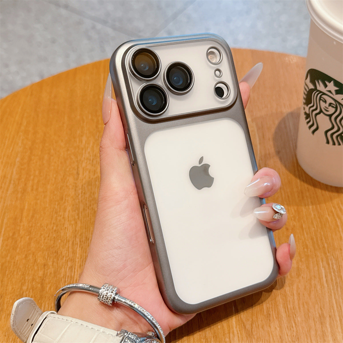 Luxury Electroplated Frosted Phone Case