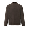 Cozy Elegance: Half-Turtleneck Knit Pullover for Effortless Winter Style