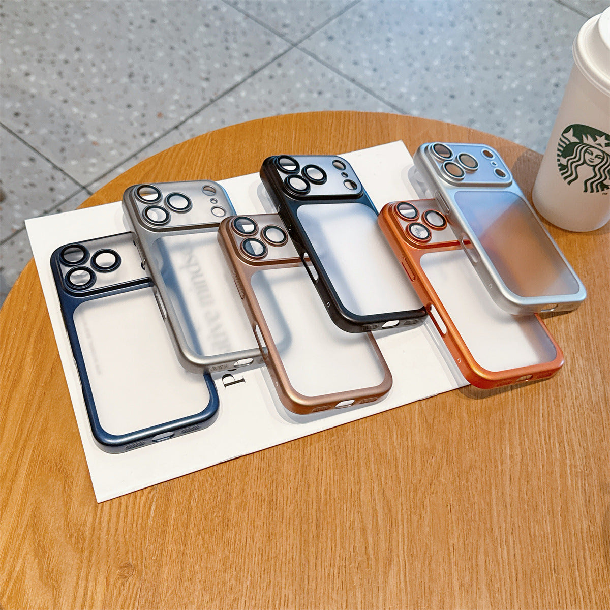 Luxury Electroplated Frosted Phone Case